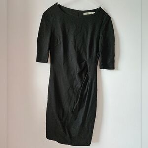 Trina Turk black 2/3 sleeve dress